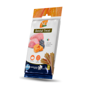 N&D Dog Dental Treat Adult Medium and Maxi - дентални лакомства за кучета от средни и едри породи с тиква, агнешко и боровинки 100 гр